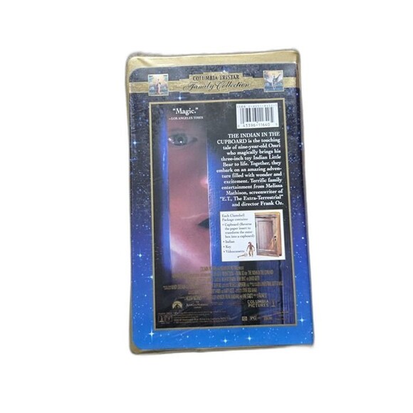 The Indian in the Cupboard VHS (1995) - Picture 2 of 6
